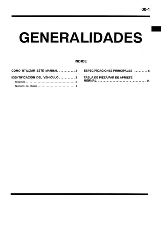 GENERALIDADES