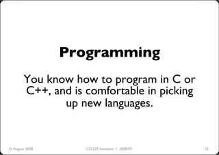 CS5229 Lecture 1: Introduction to CS5229