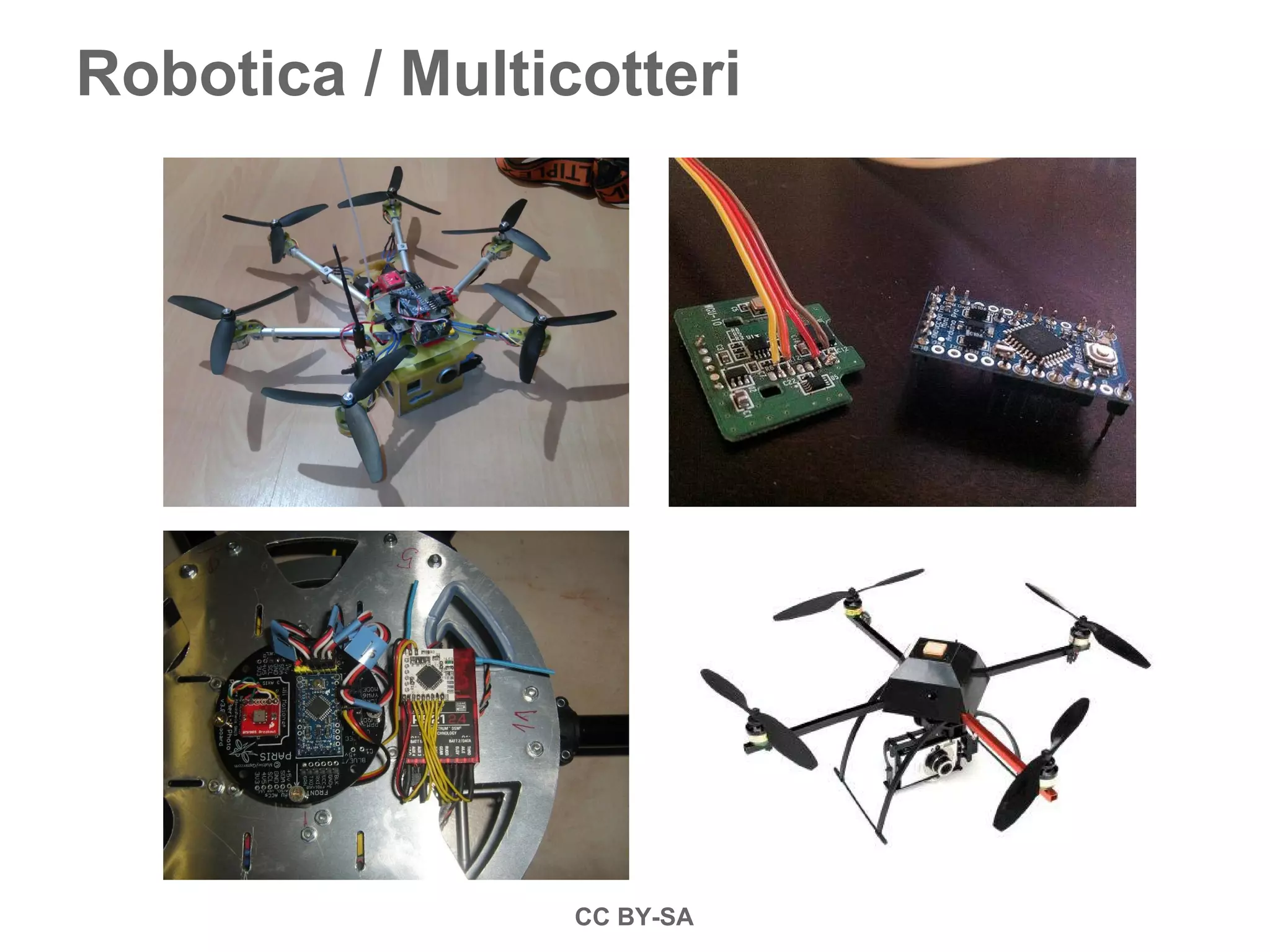 Robotica / Multicotteri
CC BY-SA
 