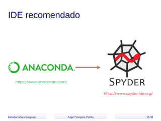 Introducción al lenguaje de programación Python | PDF