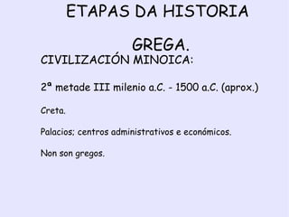 Asignatura: Grego II (tamén Latín II) 