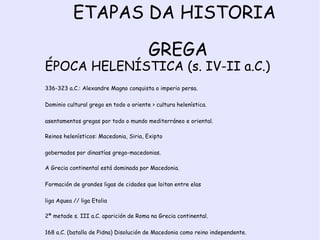 Palacios; centros administrativos e económicos. 