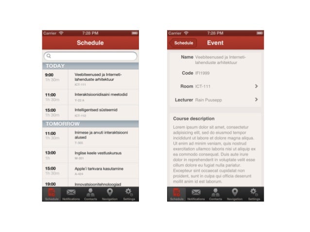 Design Patterns For User Interface For Mobile Applications Design Patterns For User Interface For Mobile Applications