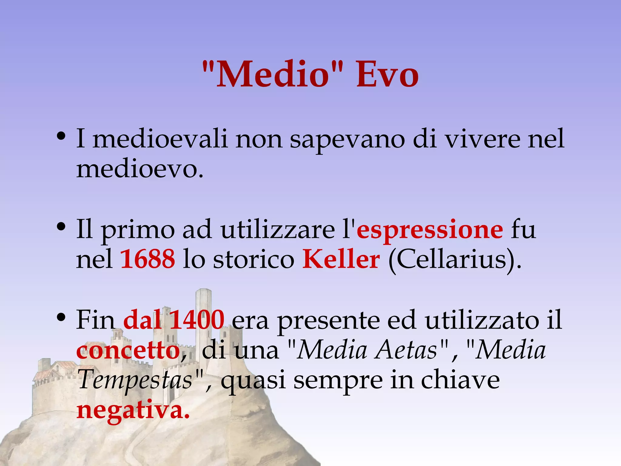 medioevo sestu al primo piano