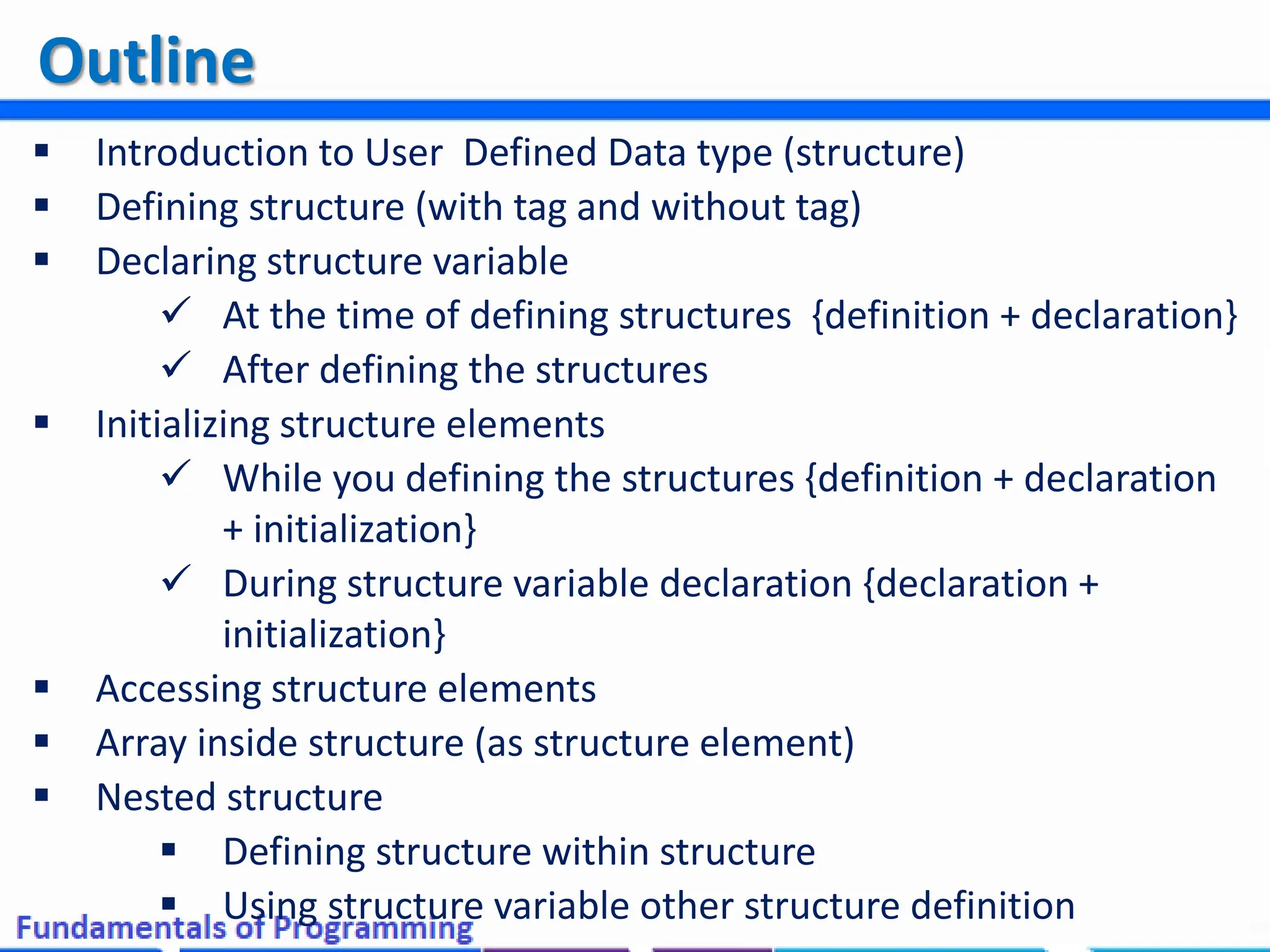 Fundamentals of Computer Programming in C++ Key Concepts | PPT