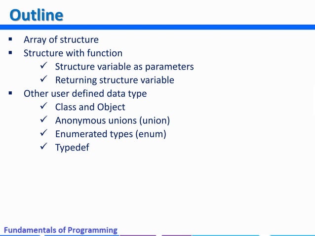 Fundamentals of Computer Programming in C++ Key Concepts | PPT