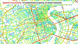 Spatial Connectivity A fundamental property of street networks
 