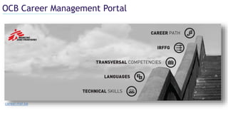 OCB Career Management Portal
career.msf.be
 