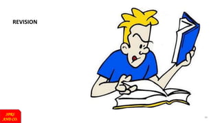 SPRS
AND CO.
39
REVISION
 