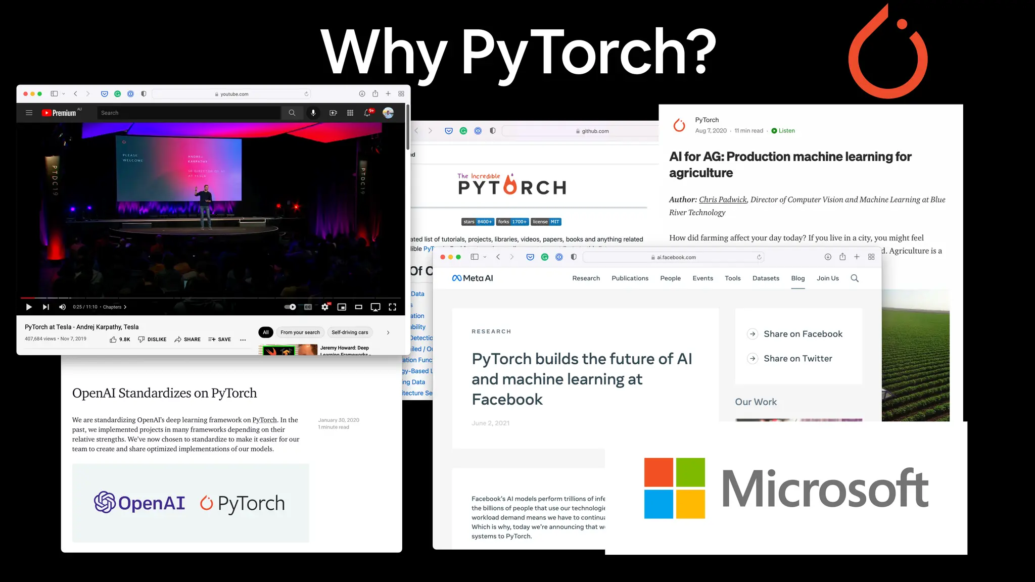 Why PyTorch?
 