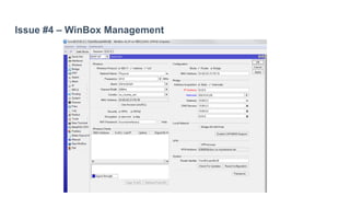 Issue #4 – WinBox Management
 
