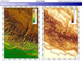 Terrain Analysis | Insolation 