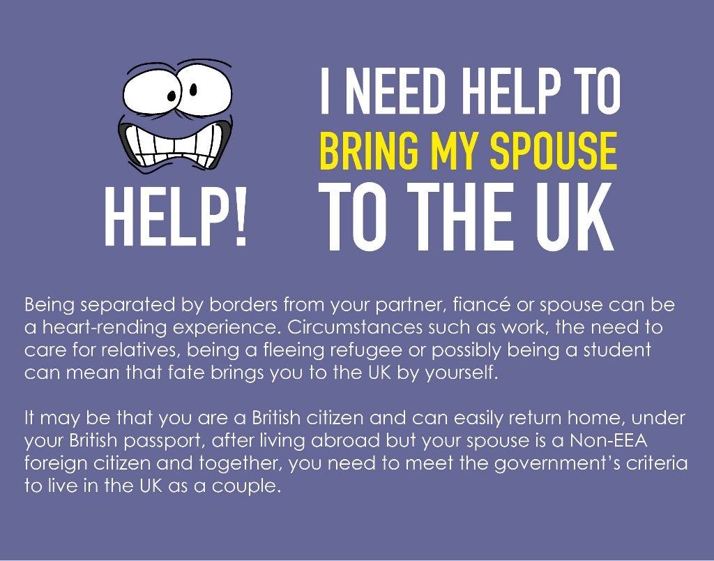 Spouse Visa UK Requirements 2017