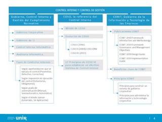 Auditoría de Proyectos: Control Interno y Gestión para el Gobierno ...