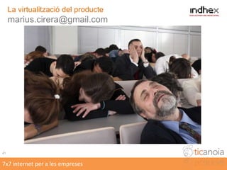 SEO. Marketing en cercadorsRecomanacions· Altres eines Google Maps, Google Images, facebook, youtube, etc· SEO 2.0? On cerca la gent Web 2.0? Identitat digitalRecomanacions BBB:· Web/Blog amb molts i bons continguts i intercanvi d'enllaços amb webs i directoris del sector· Aprofitar einesgratuïtes per crear-se una identitat digital: Google Analytics, Google maps, Youtube, Foros, xarxes socials: facebook, etc.· Campanya Google AdwordsEnllaços interessants:http://www.manualdeposicionamiento.com/guia-de-referencia-seo/http://google.dirson.com/posicionamiento.net/http://www.desarrolloweb.com/manuales/70/