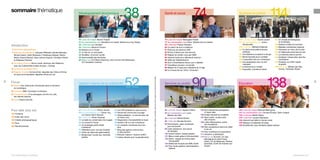 sommaire thématique

Introduction
6  ommaire géographique
S
8  ditorial des présidents Jacques Pélissard, Daniel Delaveau,
É
Michel Destot, Vanik Berberian, Frédérique Massat, Martin
Malvy, Pascal Allizard, Jean-Léonce Dupont, Christian Pierret
et Stéphane Richard
12 Un temps d’avance Bruno Janet, directeur des Relations

avec les Collectivités locales Groupe – Orange

Développement économique

38

Santé et social

40 L’avis de l’expert Benoît Thieulin
41  ur parolesdelus.com Mouilleron-le-Captif, Mareuil-sur-Lay-Dissay
S
42 L’interview  uc Doublet
L
44 L’interview  aurice Vincent
M
46 Nantes a le m-ticket
47 La ville en un seul geste
48 VocaBus : annonce vocale
49 Intermodalité des territoires
50  etour sur CCI Reims-Épernay, Lille-Lomme-Lille Métropole,
R
CCI Versailles-Yvelines

76 L’avis de l’expert Bérangère Poletti
77 Sur parolesdelus.com Paris, Villefranche-sur-Saône
78 L’interview Pascal Terrasse
80 Un patch de suivi à distance
81 Parcours de santé en WiFi
82 Pictos d’alerte pour les secours
83 Rappel de rendez-vous par SMS
84 Internet facile pour débutants seniors !
85 Veille par téléassistance
86 Suivi d’insuffisants rénaux par e-tablette
87 Travailleurs sociaux connectés
88 Maison du 3e type pour résidents du 3e âge
89 La Creuse fait sa “silver” révolution

4

Focus
22  lsace Une collectivité volontariste dans le domaine
A
du numérique

Gestion interne de la collectivité

26 Auvergne Bâtir l’Auvergne numérique

52

30  onnect’Écoles À la campagne comme à la ville,
C
les mêmes besoins
34  ise L’esprit pionnier
O

Pour aller plus loin
152 Contacts
156 Index des noms
158 Crédits photographiques
159 Ours
160 Remerciements

Vive la République numérique !

54 L’avis de l’expert Thierry Gusse
55  ur parolesdelus.com Smart city,
S
La Carene Saint-Nazaire
56 L’interview Olivier Dussopt
58  a table du conseil dans les nuages
L
59 Le conseil à l’écran
60  n éclairage public piloté
U
à distance
62 Télérelève pour une eau durable
63 Flotte de véhicules géolocalisés
64  oderniser l’accès aux marchés
M
publics

65 Les LED éclairent la voie à suivre
66 Personnel communal à la page
67  éolocalisation : un service plus sûr
G
et mieux suivi
68 Diagnostics d’accessibilité en ligne
69 Garder l’œil sur ses compteurs
70  n cartable numérique pour les
U
élus
71  log des agents communaux :
B
à votre service
72  isques majeurs : toujours prêts !
R
73 Liaison directe avec la gendarmerie

Toute reproduction du présent ouvrage, totale ou partielle, quel que soit le support, est strictement interdite.

16 La France numérique 2013

18 Regards Croisés Corinne Ehrel, députée des Côtes-d’Armor,

et Laure de la Raudière, députée d’Eure-et-Loir

74

Services au public

90

92 L’avis de l’expert Agnès Le Brun
93  ur parolesdelus.com Lyon,
S
Mérens-les-Vals
94 L’interview Michel Briand
96 L’interview Nicolas Dumont
98  erch’sezam, pass numérique
P
pour les jeunes
99  arte interactive : tout savoir
C
du territoire
100  rand Cahors : laissez-passer !
G
101  ieux rouler grâce à Infocirculation
M
102  inko : usages de la fibre dans
G
l’écoquartier
103  tationner et payer par SMS, facile !
S
104  our toute question administrative :
P
Hariane

105  e la démarche participative
D
à l’open data
106  uide interactif au cimetière
G
107  pot mairie : au plus près
S
des citoyens
108  utter efficacement contre
L
les inondations
109  on smartphone donne du relief
M
à ma vie
110  vis numérique à la population
A
111  itoyens, e-participez !
C
112  etour sur Île d’Aix, CC des
R
Montagnes du Haut-Forez,
Créon, CC du Beaunois, Sceaux,
Grenoble, CCAS de Fresnes-surEscaut

Tourisme et culture

1
14

116 L’avis de l’expert David Lisnard
117  ur parolesdelus.com Autun,
S
Rambouillet
118 L’interview Bertrand Delanoë
120  o-libris renouvelle la lecture
C
publique
121  ne Machine à explorer le temps
U
122  orne bavarde pour cyclistes
B
123  ’exposition fait son numérique !
L
124  ne application pour ne rien
U
manquer !
125  -bienvenue au musée
e
126  xposition virtuelle en direct
E

Éducation

127  n musée archéologique
U
et numérique
128  nalyse mobile du tourisme
A
129  alades numériques urbaines
B
130  ubusson au creux de la main
A
131  n flashcode entre terre et mer
U
132  a mémoire dans la poche
L
133  méliorer l’observation des flux
A
touristiques
134  hartres, son WiFi mobile
C
et gratuit
136  etour sur Mérens-les-Vals,
R
Crozon, Toulouse, Royan

138

5

140 L’avis de l’expert Bernard Benhamou
141 Sur parolesdelus.com Connect’Écoles, Saint-Joseph
142 L’interview Martin Malvy
144 L’interview Laurent Wauquiez
146 Internet haut débit à l’école rurale

148 Tableaux et tablettes brivistes

150 SmartEcole® pour étudiants digital natives !


parolesdelus.com

 