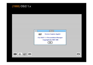 (1988) OS/2 1.x
 