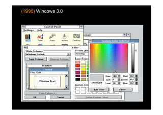 (1990) Windows 3.0
 