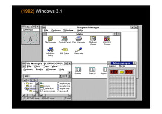 (1992) Windows 3.1
 