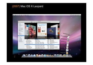 (2007) Mac OS X Leopard
 