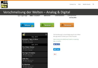 Verschmelzung der Welten – Analog & Digital
 