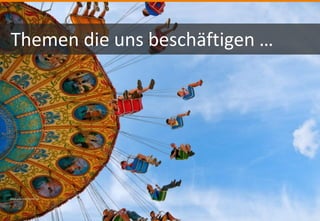 Themen die uns beschäftigen …
Bildquelle: HAYSTAAK on https://unsplash.com/
 