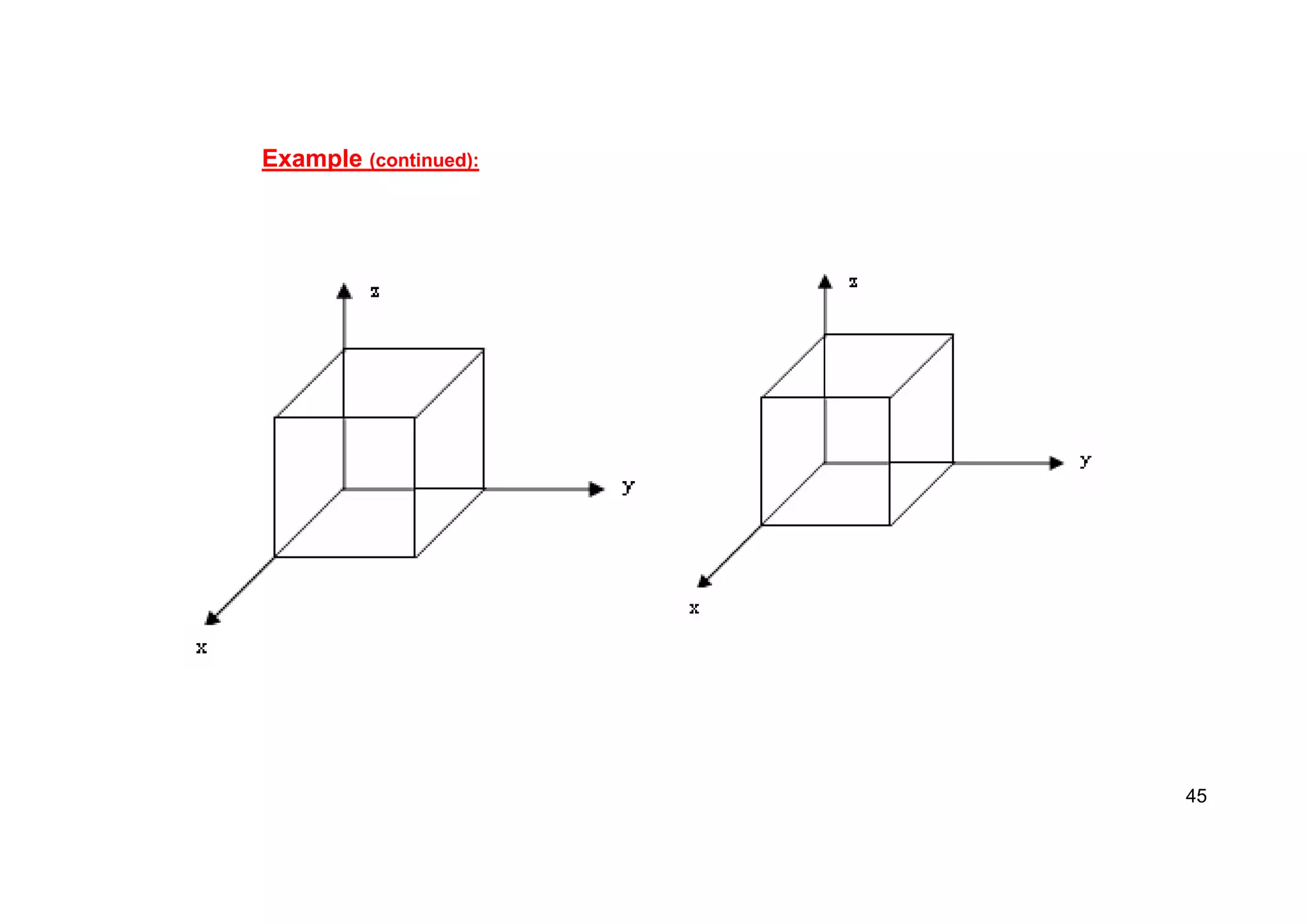 Example (continued):
45
 