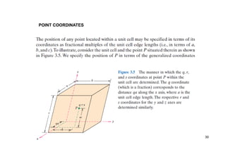 30
POINT COORDINATES
 