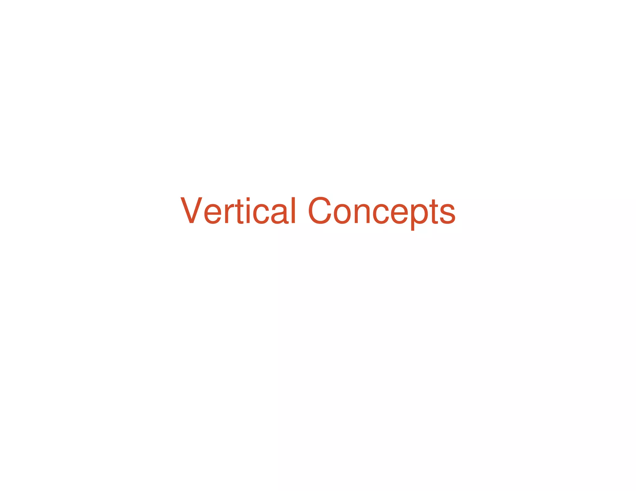 Vertical Concepts
 