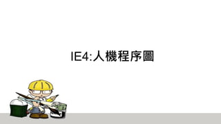 IE4:人機程序圖
 