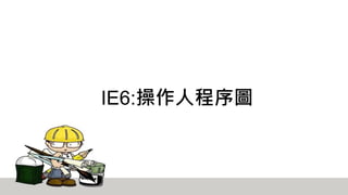 IE6:操作人程序圖
 