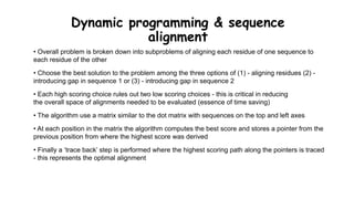 Comprehensive Techniques for Protein and Nucleotide Sequence Alignment ...