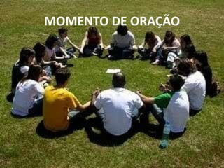 MOMENTO DE ORAÇÃO
 