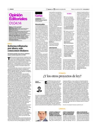 01-04-2014 - Diario Pulso - Jaime Guzmán