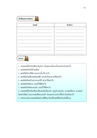 10




                                             F                                                                                      F
................................................................................                ...................................................................
................................................................................                ...................................................................
................................................................................                ...................................................................
................................................................................                ...................................................................
................................................................................                ...................................................................
...............................................................................                 ...................................................................
..............................................................................                  ...................................................................
................................................................................                ...................................................................



 1.                   F                                           F                                                  F       F
 2.            F               F
 3.            F
 4.            F                          F                                                       F F
 5.            F                   F                          F               F F
 6.            F                                      F
 7.            F                                                          F
 8.                   F                                               F                     F        F           F                     F                      F
                          F                       F                                     F                    F                   F F
 9.                                           F           F                         F                    F
 