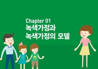 Chapter 01
녹색가정과
녹색가정의 모델
 