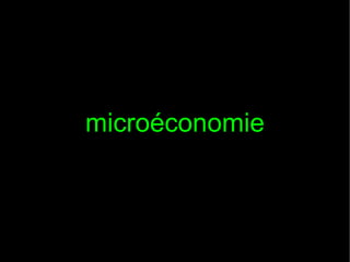 microéconomie

 