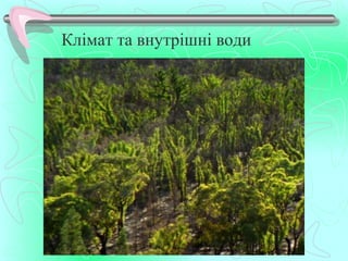 Клімат та внутрішні води
 