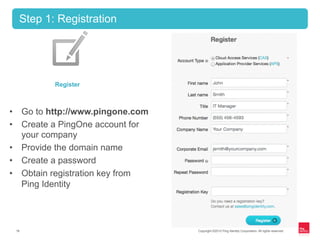 Ping One Passcode CIS13: Bootcamp: PingOne as a Simple Identity Service | PDF