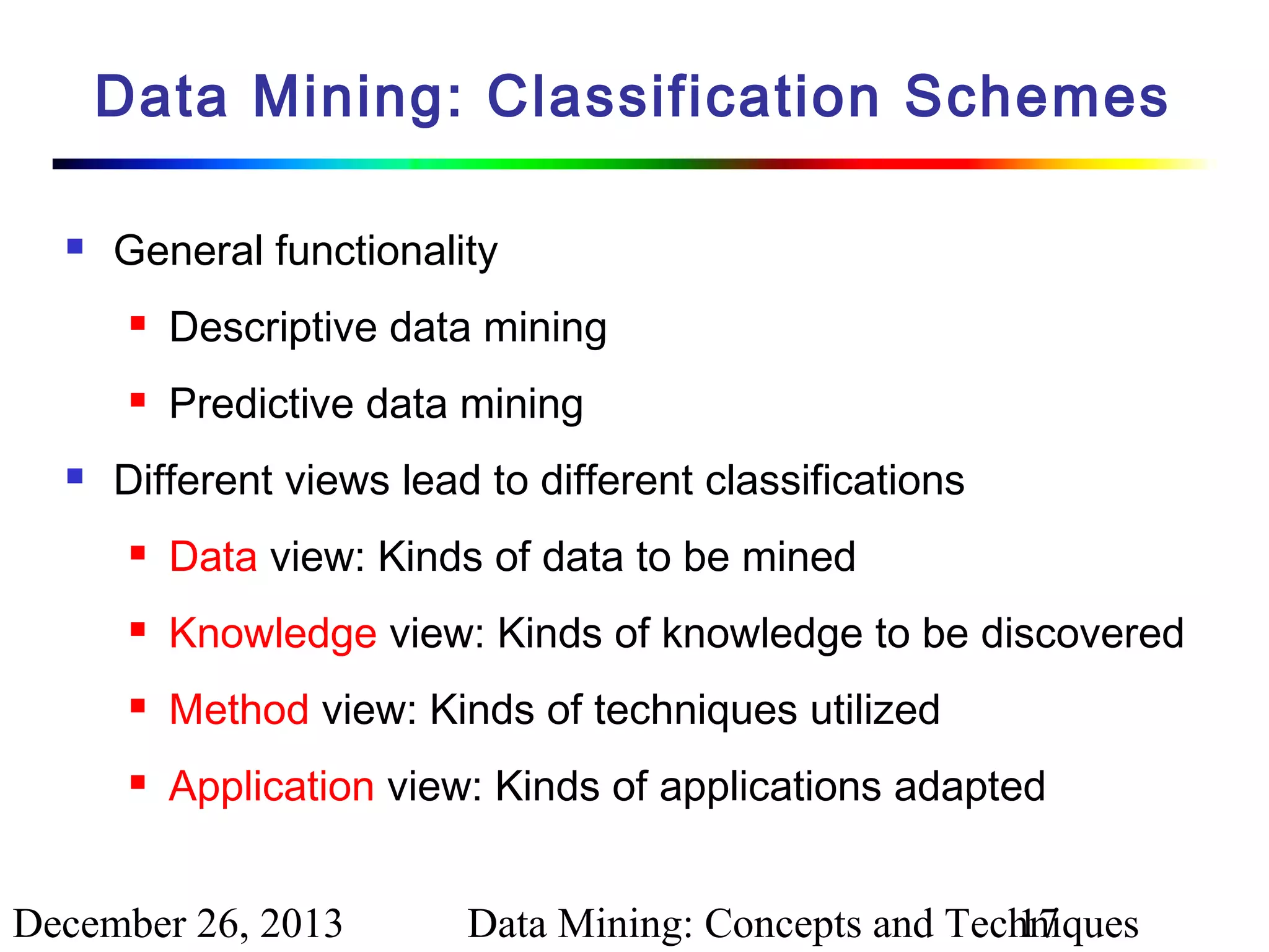 01 Data Mining: Concepts and Techniques, 2nd ed. | PPT