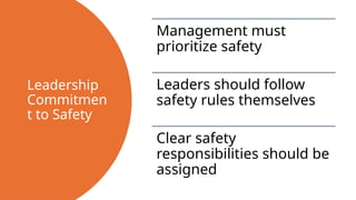 Commitment to Safety: Best Practices for Fostering a Culture of Safety ...