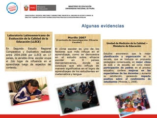MINISTERIO DE EDUCACIÓN
UNIVERSIDAD NACIONAL DE PIURA

CAPACITACIÓN A DOCENTES, DIRECTORES Y SUBDIRECTORES INSCRITOS AL CONCURSO DE ACCESO A CARGOS DE
DIRECTOR Y SUBDIRECTOR DE INSTITUCIONES EDUCATIVAS PÚBLICAS DE EDUCACIÓN BÁSICA REGULAR

Algunas evidencias

 