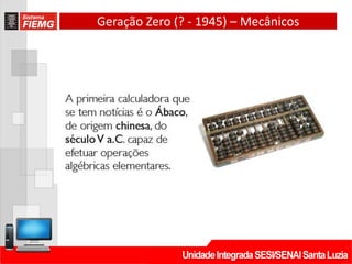 Geração Zero (? - 1945) – Mecânicos
 