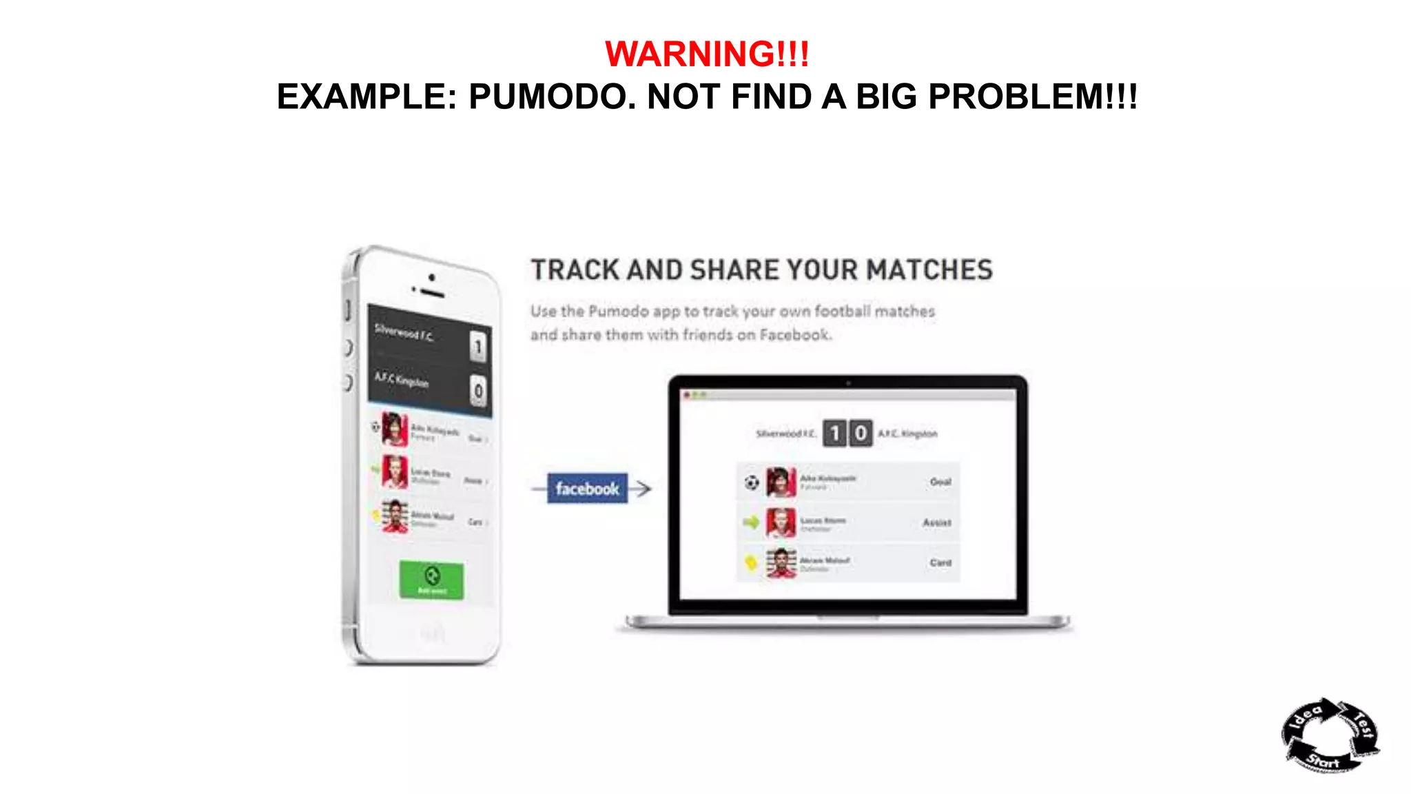 WARNING!!! 
EXAMPLE: PUMODO. NOT FIND A BIG PROBLEM!!! 
 