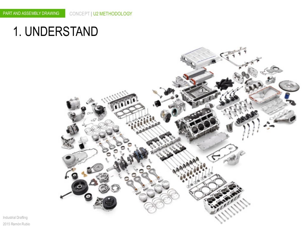 01 Part and assembly drawing 