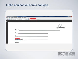 Linha compatível com a solução
 