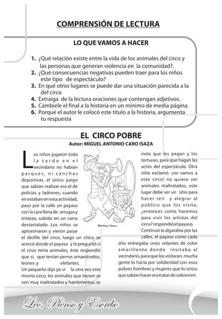 LEO, PIENSO Y ESCRIBO. Octava Edición