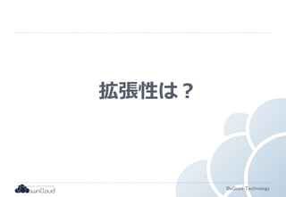 BeGood Technology 
拡張性は？ 
 