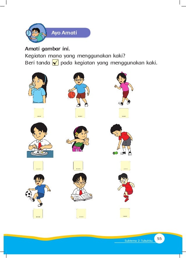Buku Tematik Kurikulum 2013