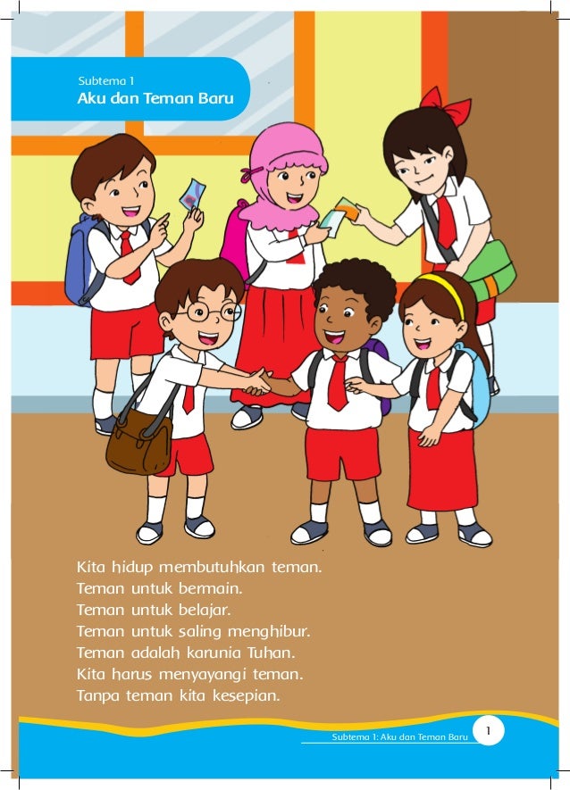 Buku Tematik Kurikulum 2013
